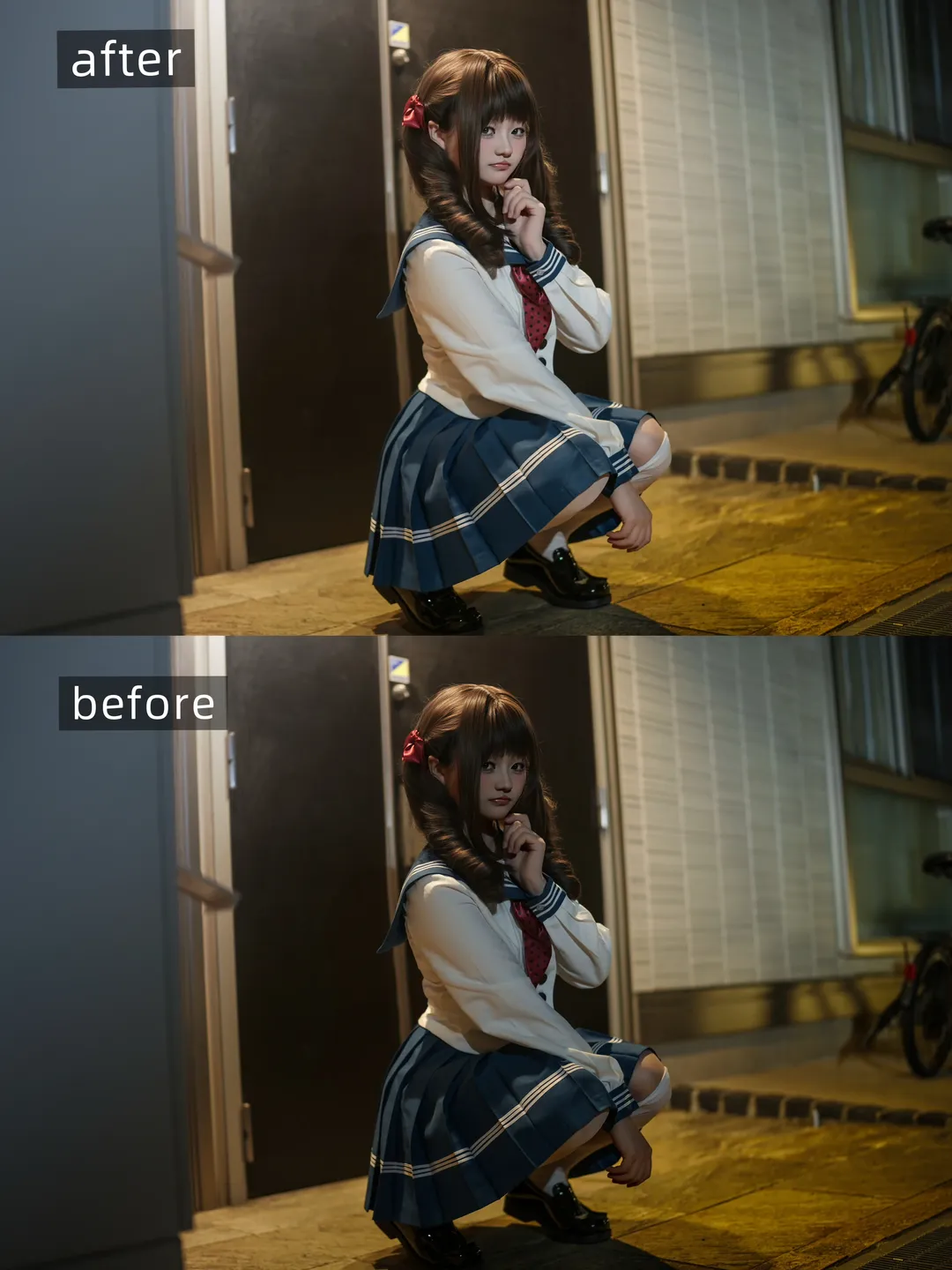 ブルーアーカイブ, 博麗霊夢コスプレ, コスプレ撮影, 水梓コスプレ, 写真編集シェア - 4枚目