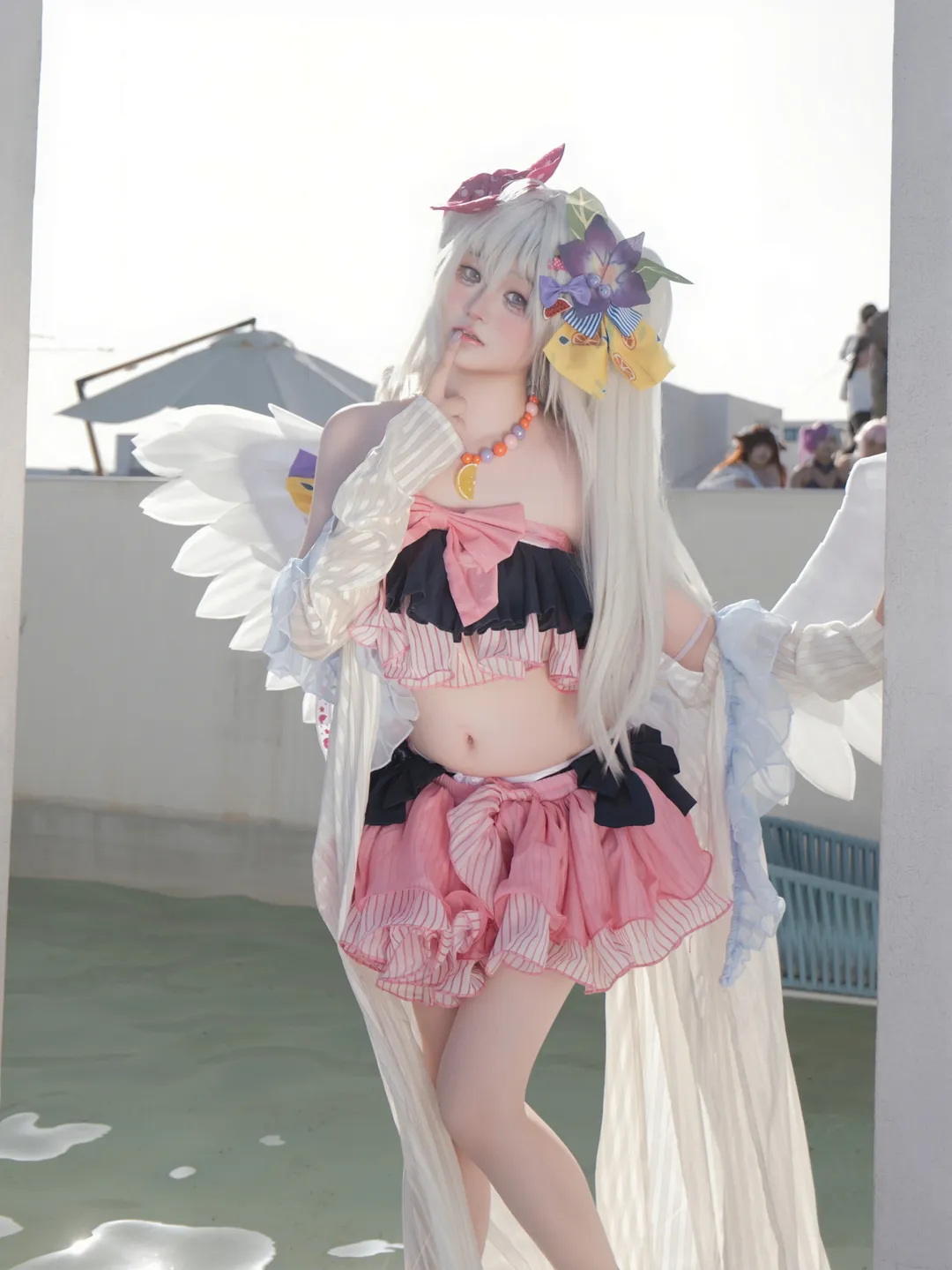 二次元摄影, 蔚蓝档案, 漫展返图, 白洲梓cos, cosplay写真