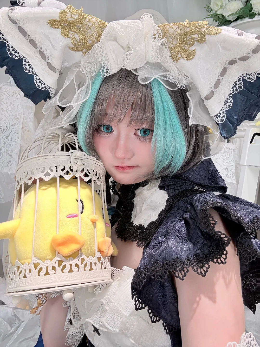 cosplay, 柴郡cos, 碧蓝航线, 女仆装, 黄鸡 - 第2张