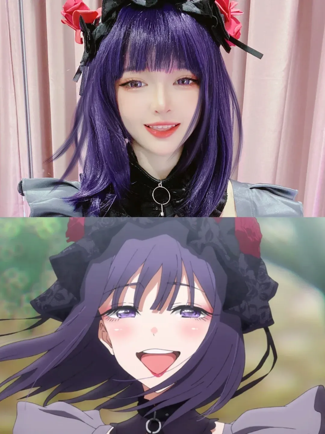 二次元还原, cosplay日常, 动漫仿妆, 小雫cos, 恋上更衣人偶 - 第1张