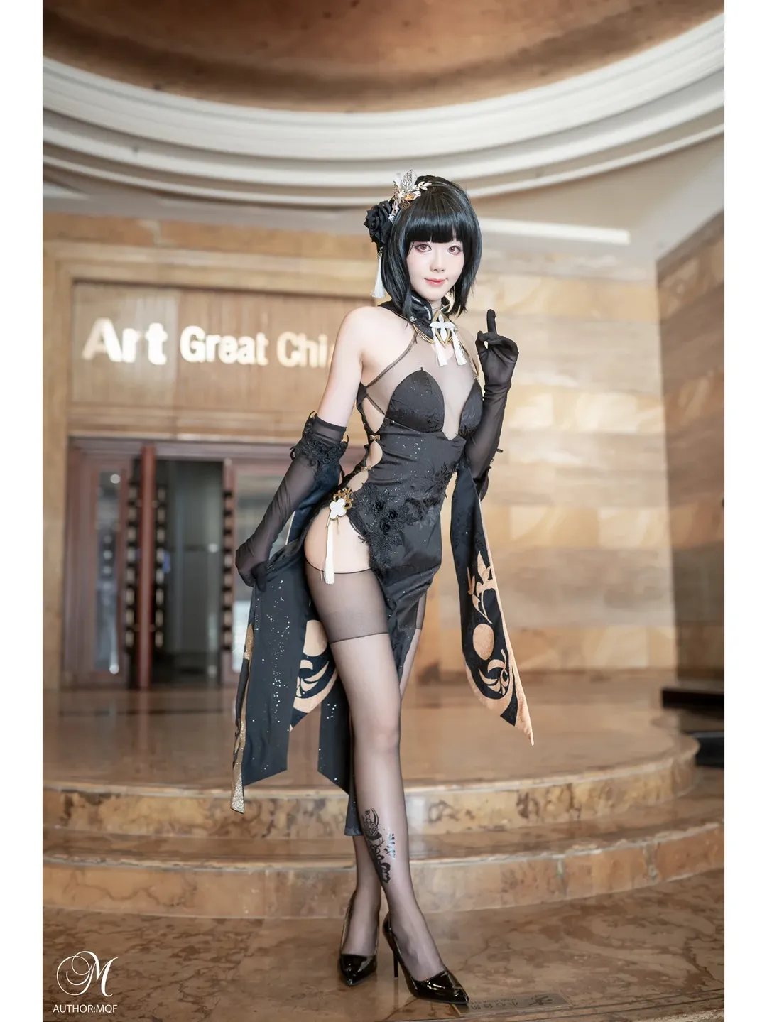 碧蓝航线, 镇海cos, cosplay摄影, 黑丝穿搭, 深圳约拍 - 第2张