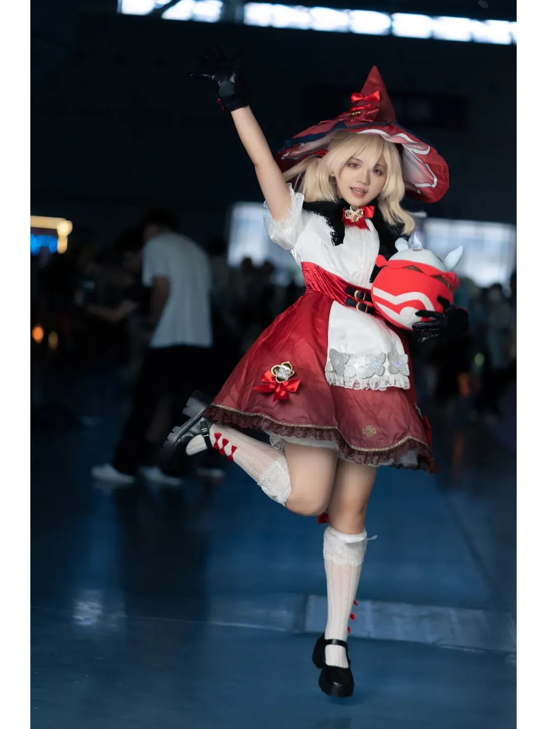 原神, cosplay, 可莉cos, 漫展返图, 白丝穿搭