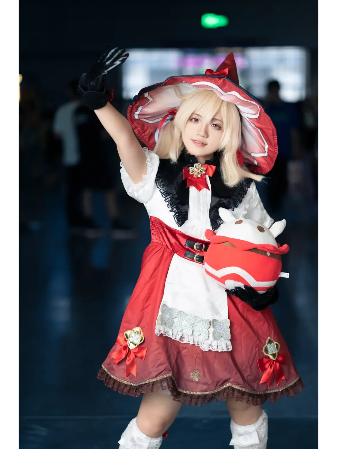 原神, cosplay, 可莉cos, 漫展返图, 白丝穿搭 - 第3张