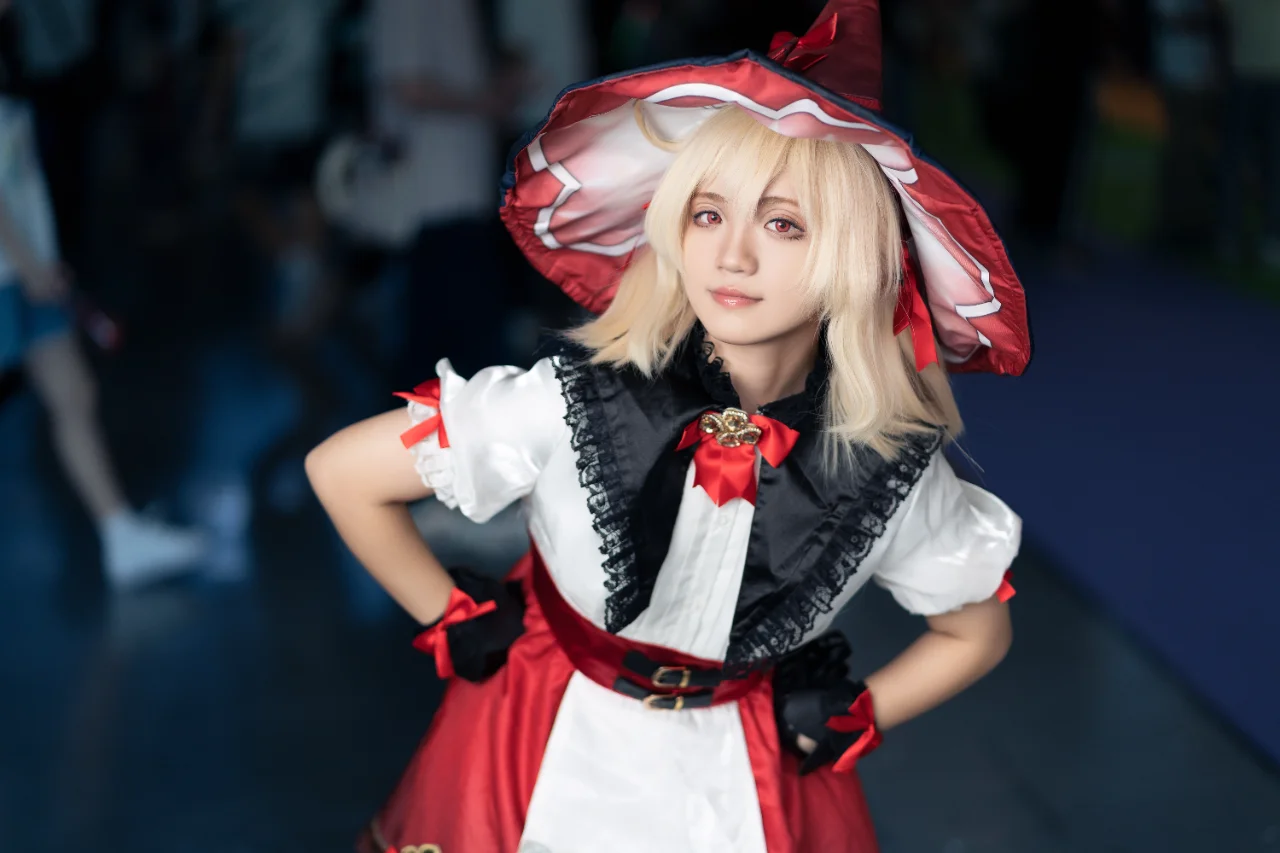 原神, cosplay, 可莉cos, 漫展返图, 白丝穿搭 - 第5张