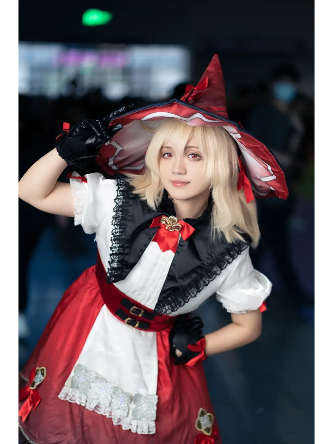 原神, cosplay, 可莉cos, 漫展返图, 白丝穿搭 - 第6张