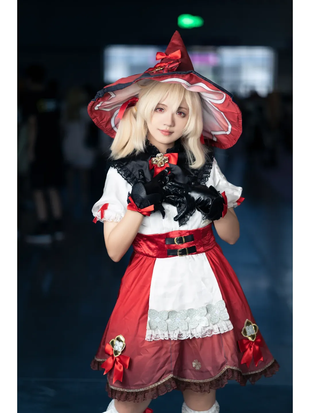 原神, cosplay, 可莉cos, 漫展返图, 白丝穿搭 - 第7张