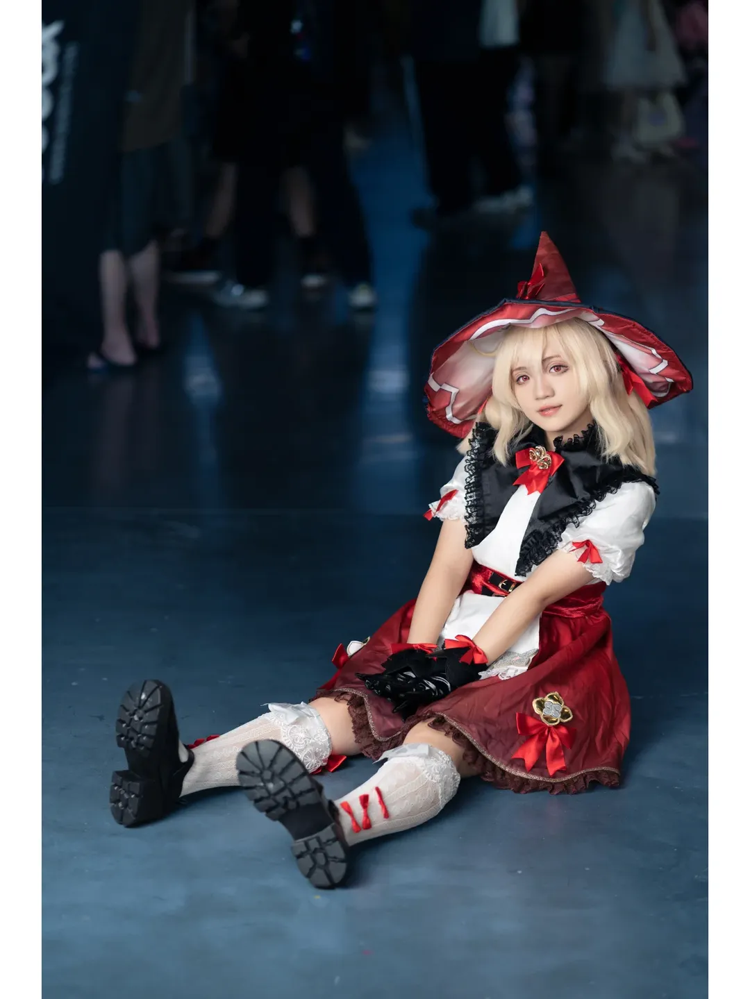 原神, cosplay, 可莉cos, 漫展返图, 白丝穿搭 - 第9张
