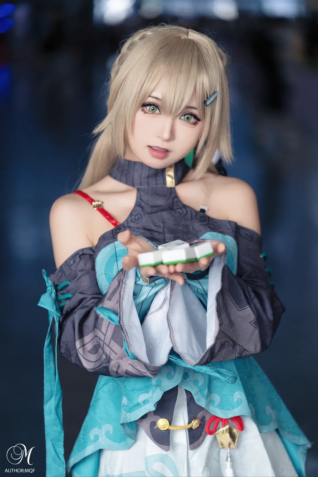 Honkai: Star Rail, Convention photos, Convention photos, Qingque cosplay, Shenzhen International Animation and Game Festival - Image 4
