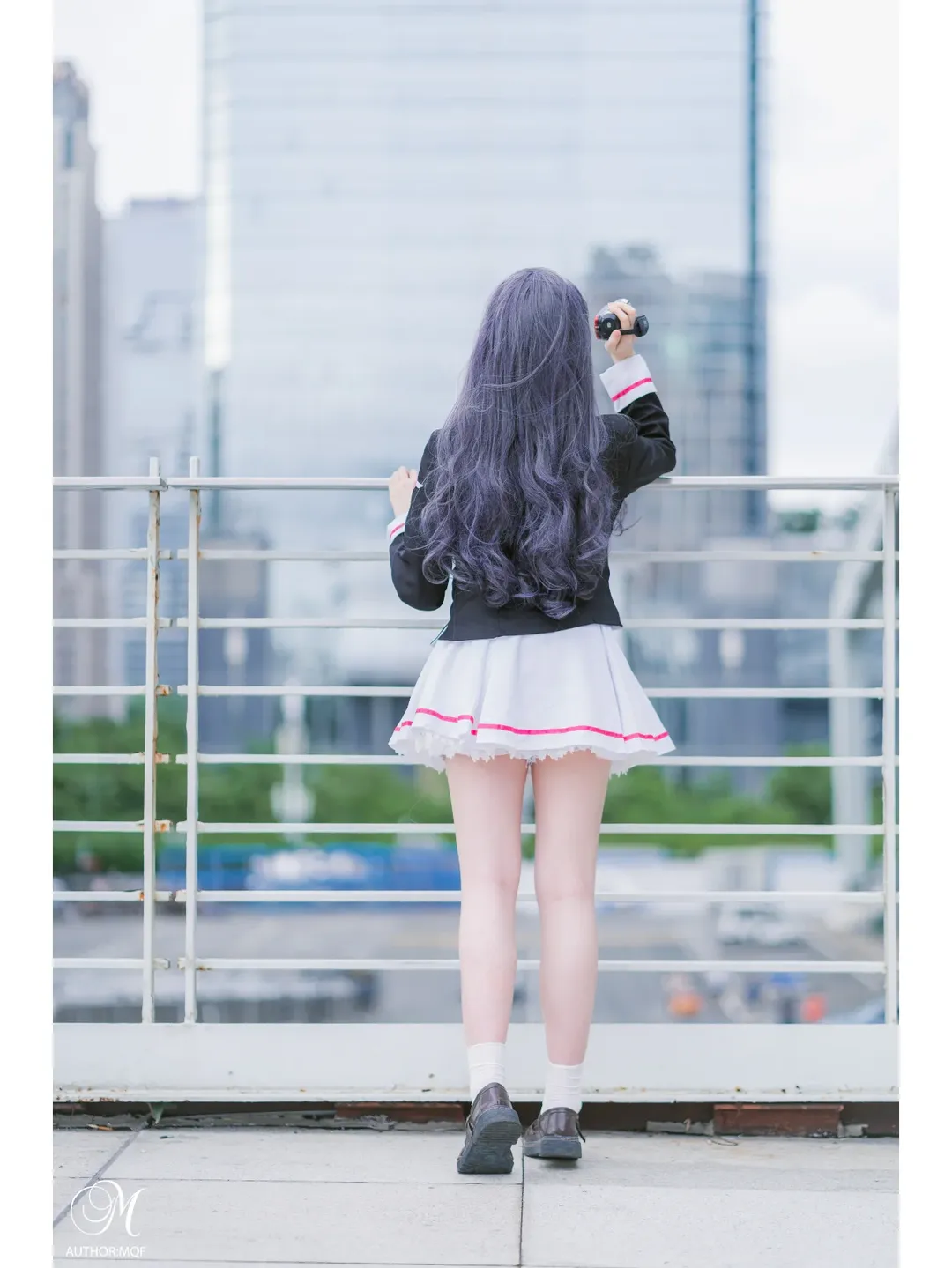 木之本樱cos, 魔卡少女樱, 大道寺知世cos, 白色过膝袜, 深圳动漫节返图 - 第6张