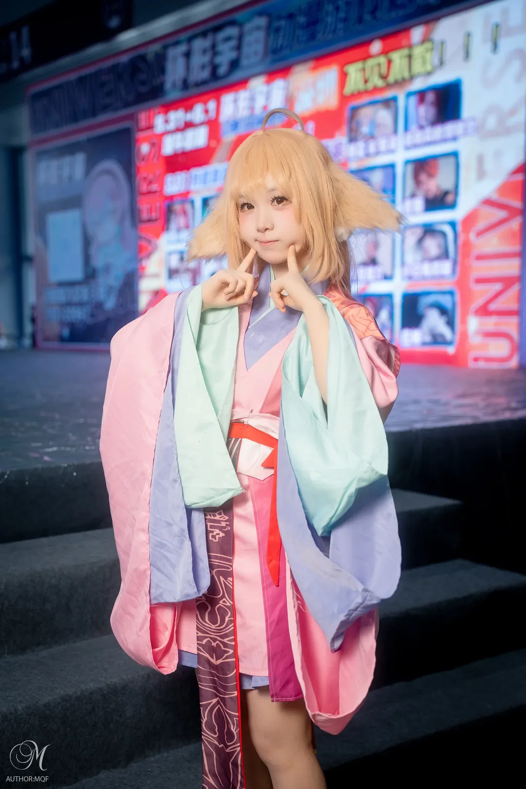 cosplay, 漫展返图, 黑丝制服, 二次元造型, 深圳环形宇宙动漫嘉年华 - 第4张