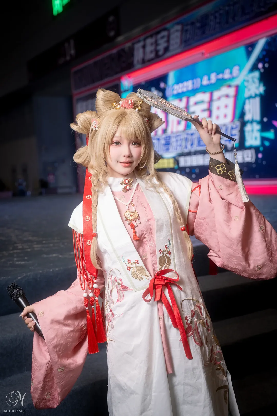 cosplay, 漫展返图, 黑丝制服, 二次元造型, 深圳环形宇宙动漫嘉年华 - 第6张