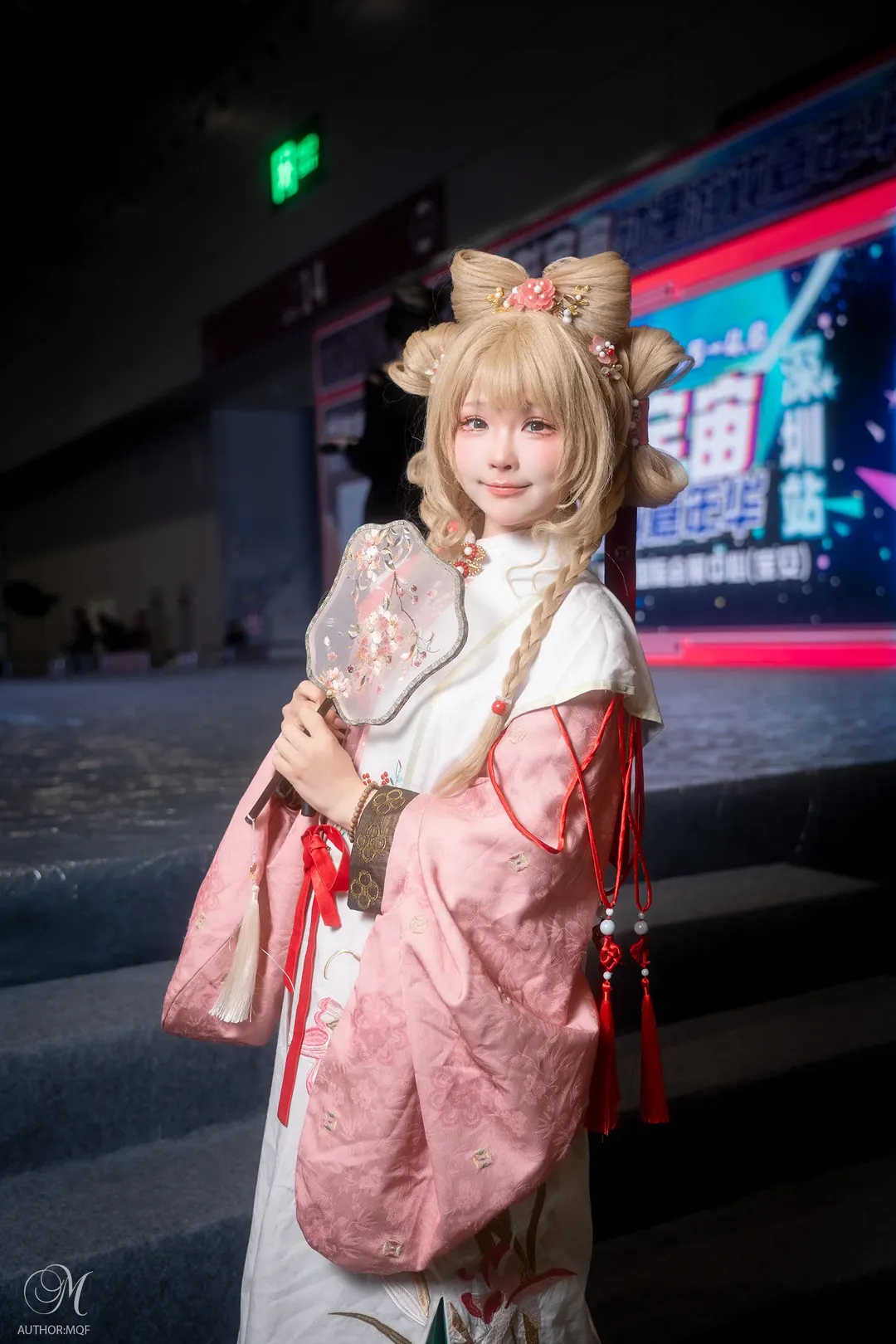 cosplay, 漫展返图, 黑丝制服, 二次元造型, 深圳环形宇宙动漫嘉年华 - 第7张