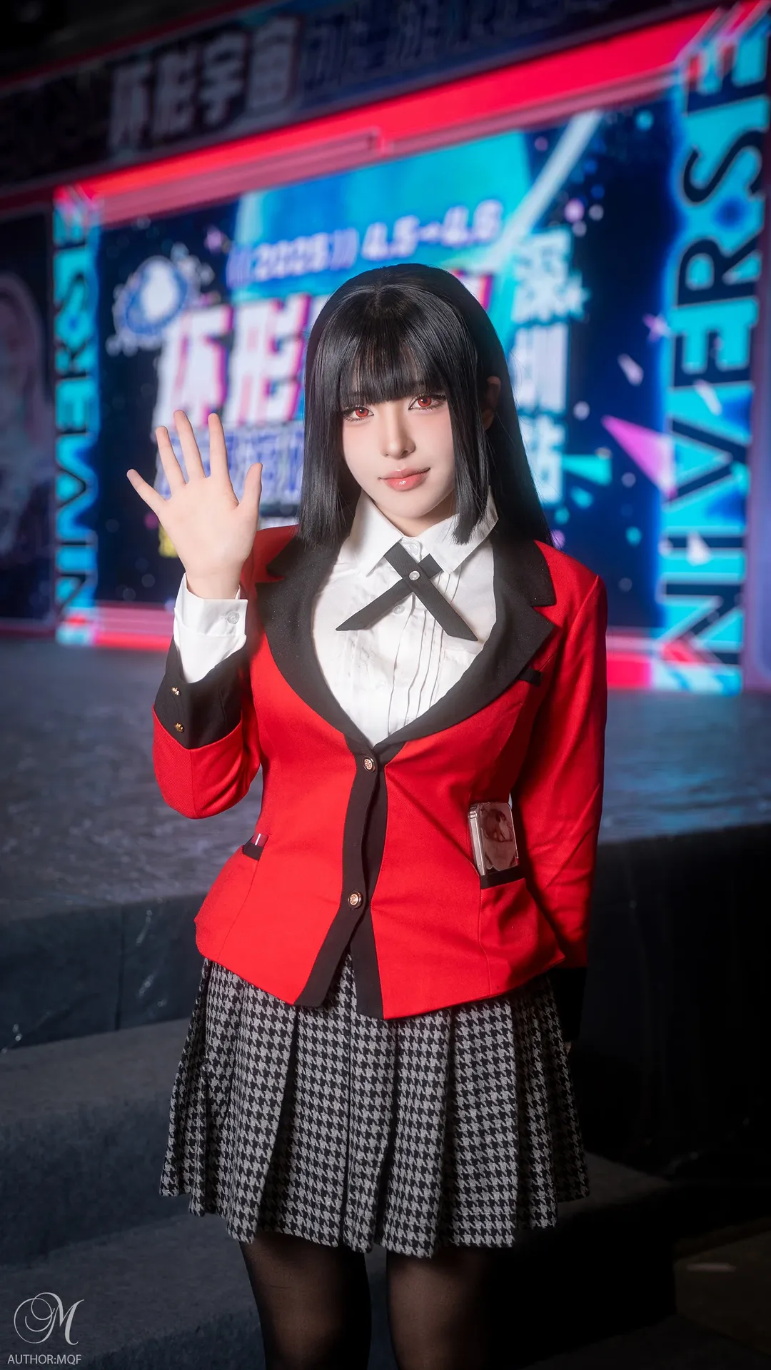 cosplay, 漫展返图, 黑丝制服, 二次元造型, 深圳环形宇宙动漫嘉年华 - 第9张