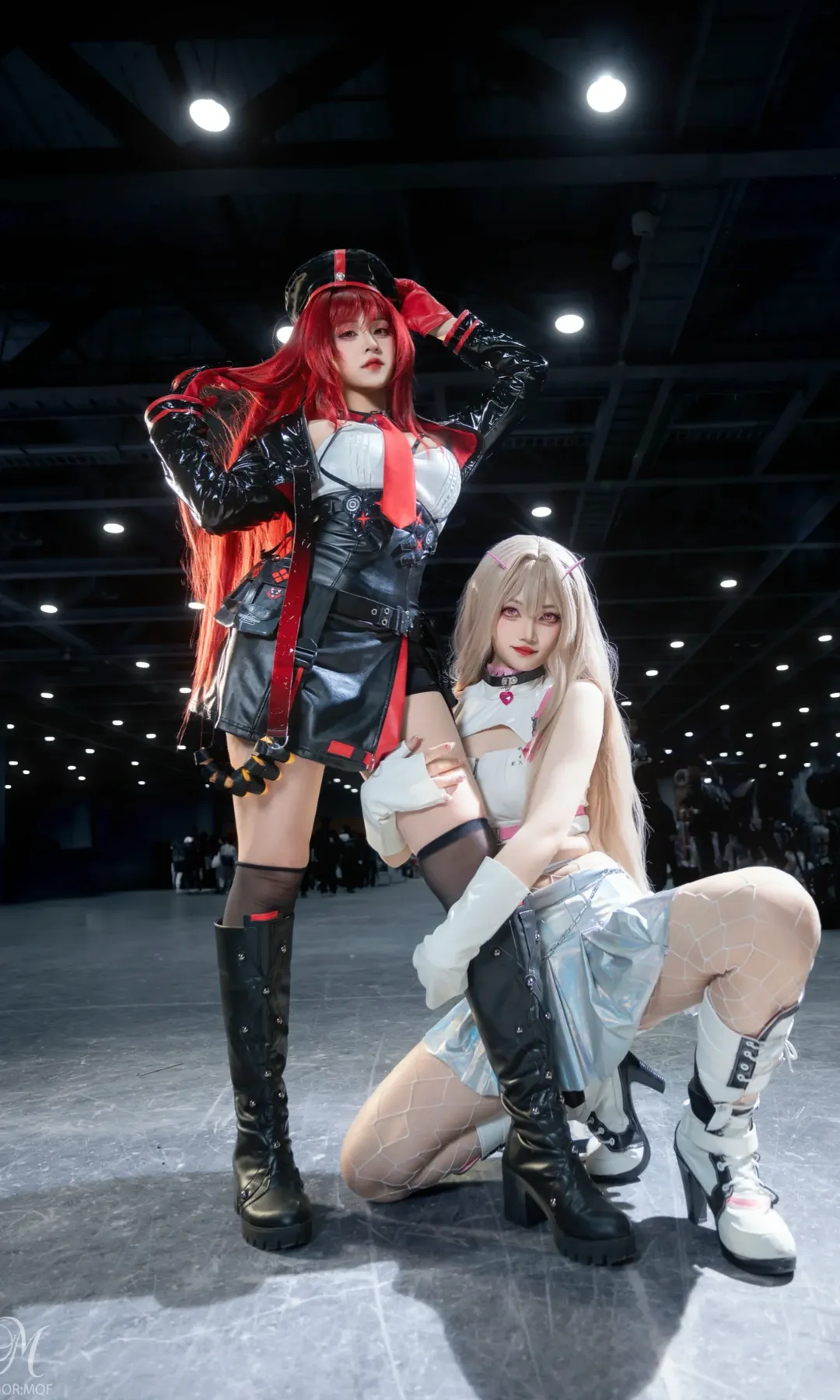 萤火虫漫展, 拉毗cos, 毒蛇cos, Nikke胜利女神, 网眼丝袜穿搭 - 第2张