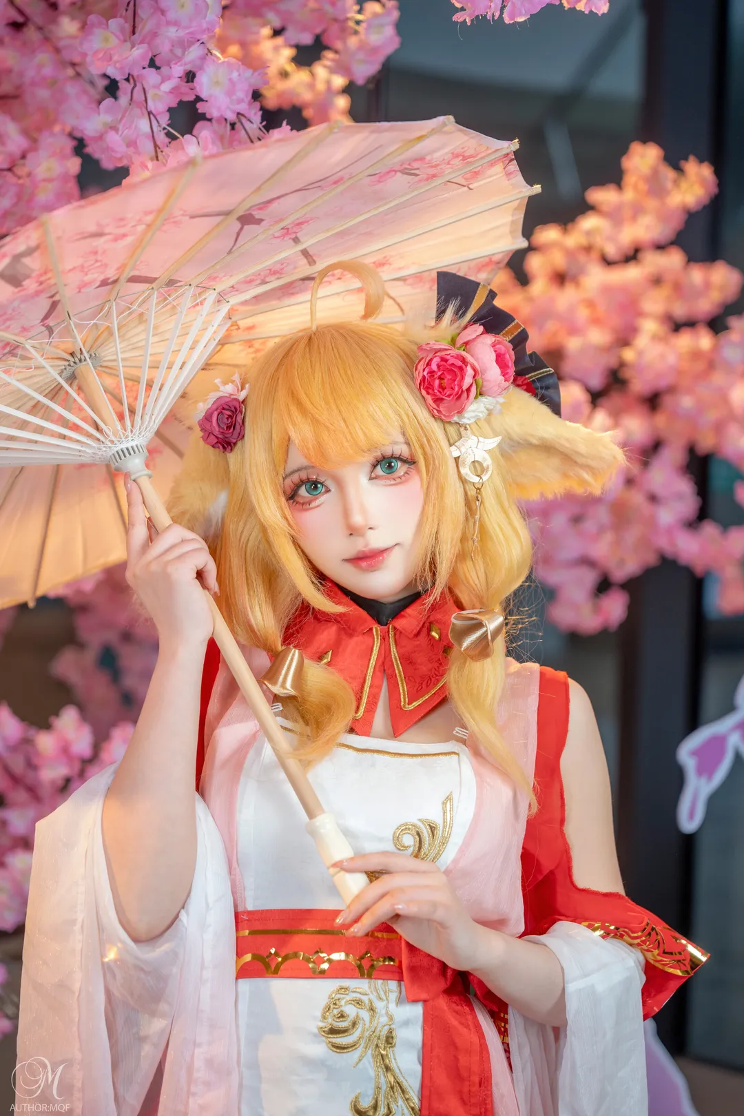 涂山红红cos, 狐妖小红娘, cosplay摄影, 古风人像, 国风汉元素 - 第3张