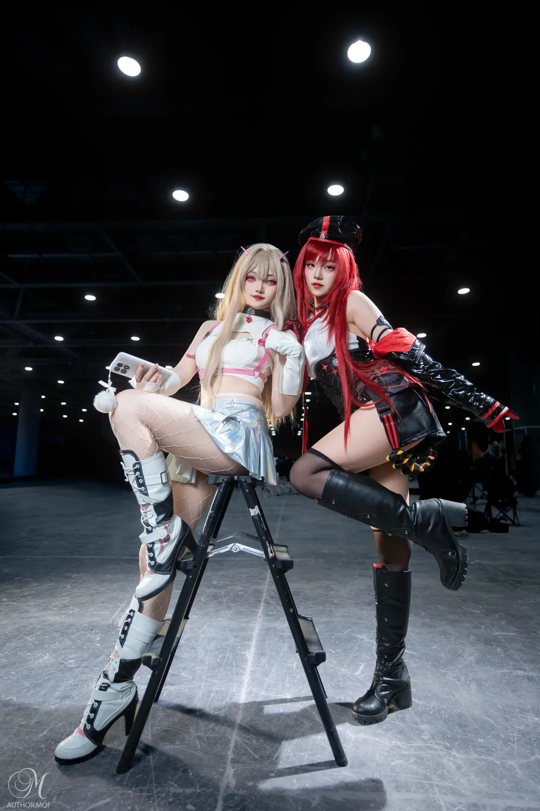 萤火虫漫展, 胜利女神, 拉毗cos, 毒蛇cos, 网袜穿搭 - 第3张