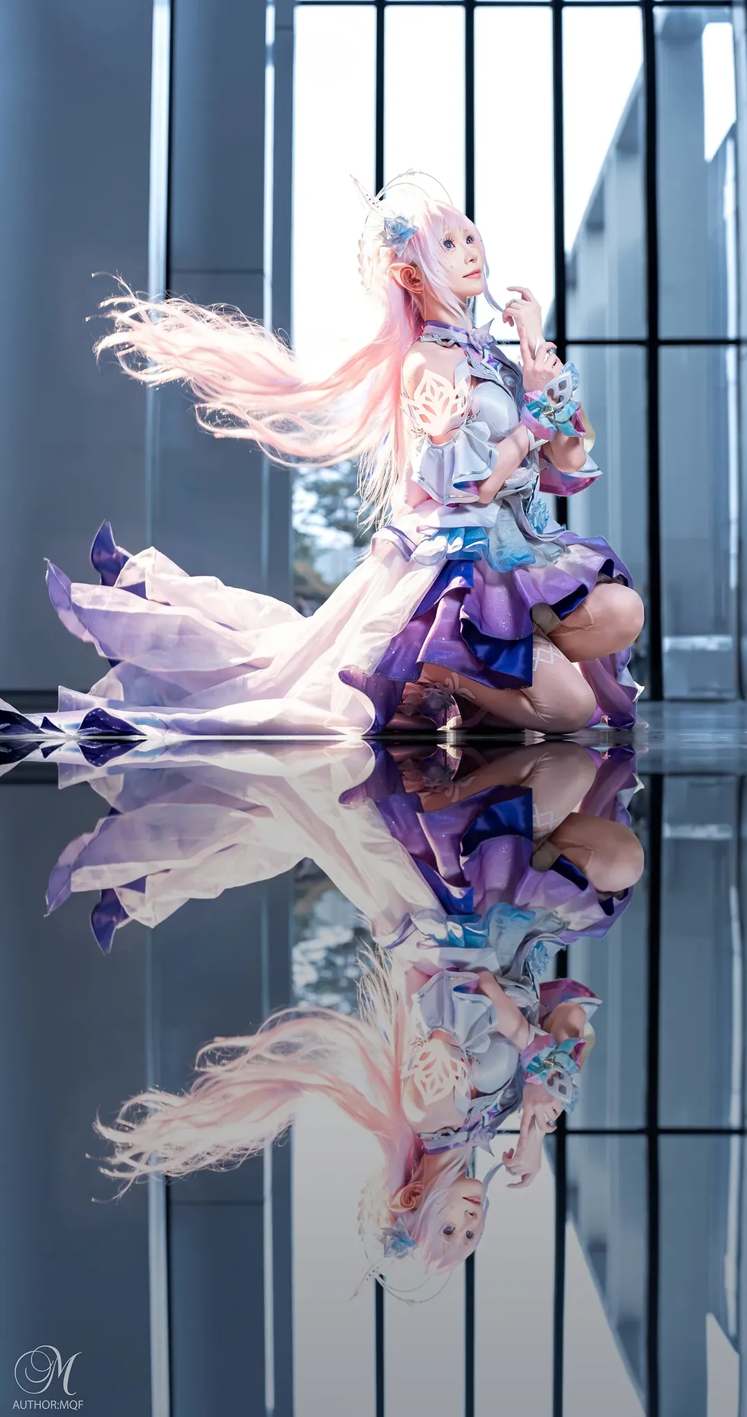 キュレネ コスプレ, 崩壊：スターレイル, イベント写真, 二次元コスプレ, 白タイツコスプレ - 1枚目