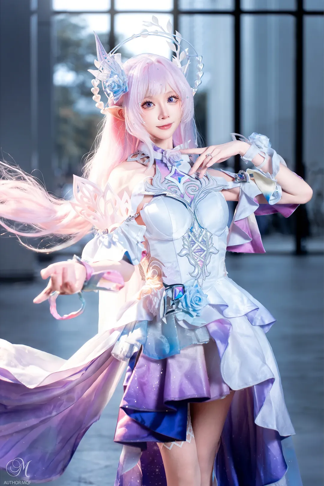 キュレネ コスプレ, 崩壊：スターレイル, イベント写真, 二次元コスプレ, 白タイツコスプレ - 2枚目