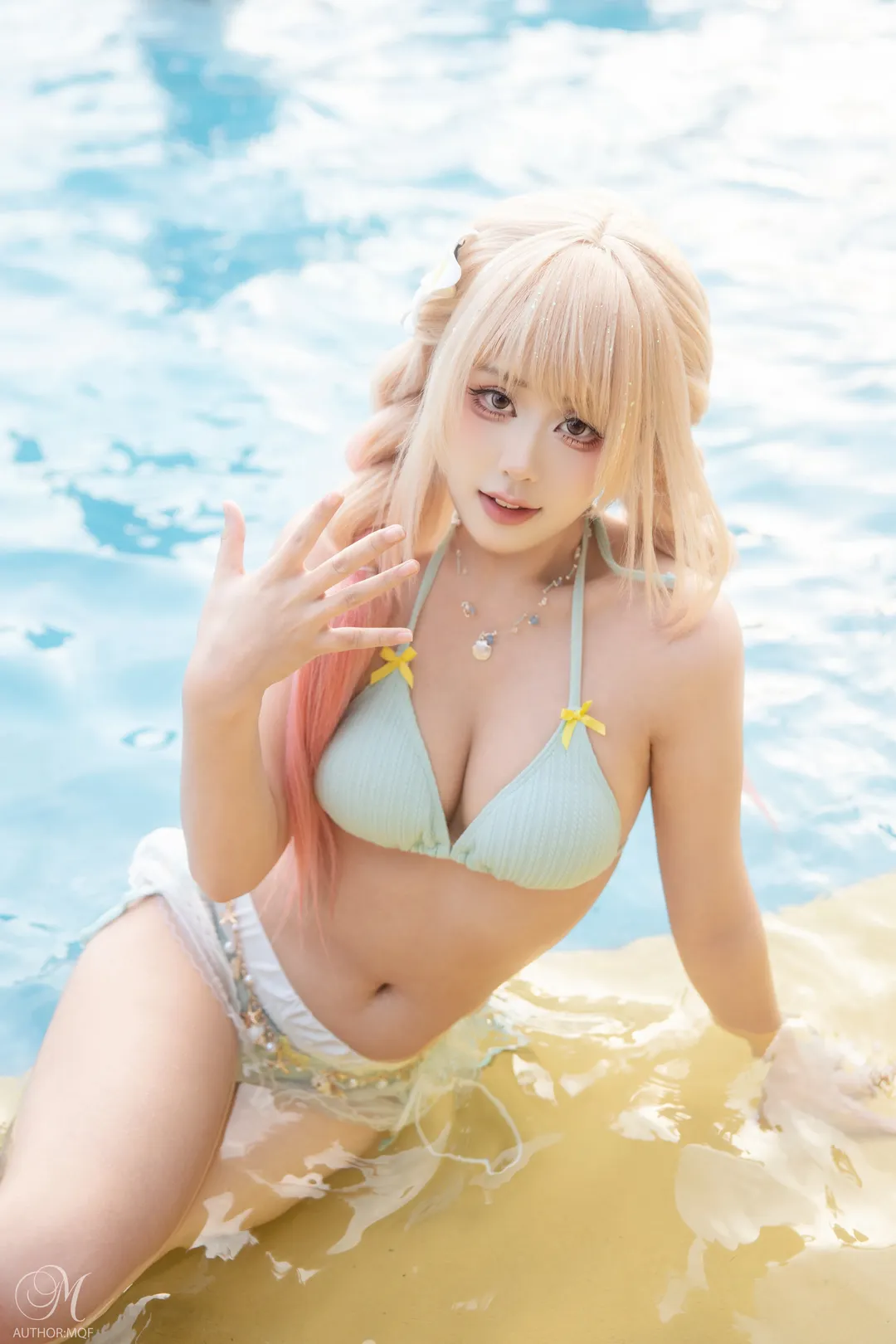 泳裝, 二次元cosplay, 喜多川海夢cos, 更衣人偶墜入愛河, 水上樂園cos - 第2張