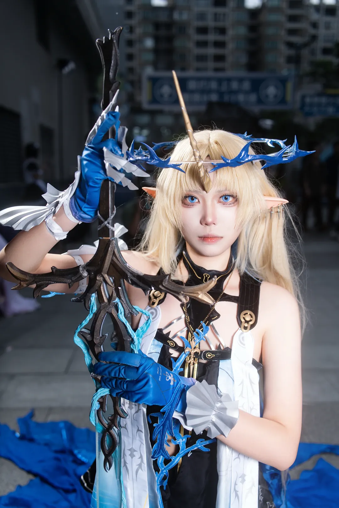 鸣潮, 萤火虫漫展, cosplay摄影, 二次元穿搭, 卡提希娅芙露德莉斯cos
