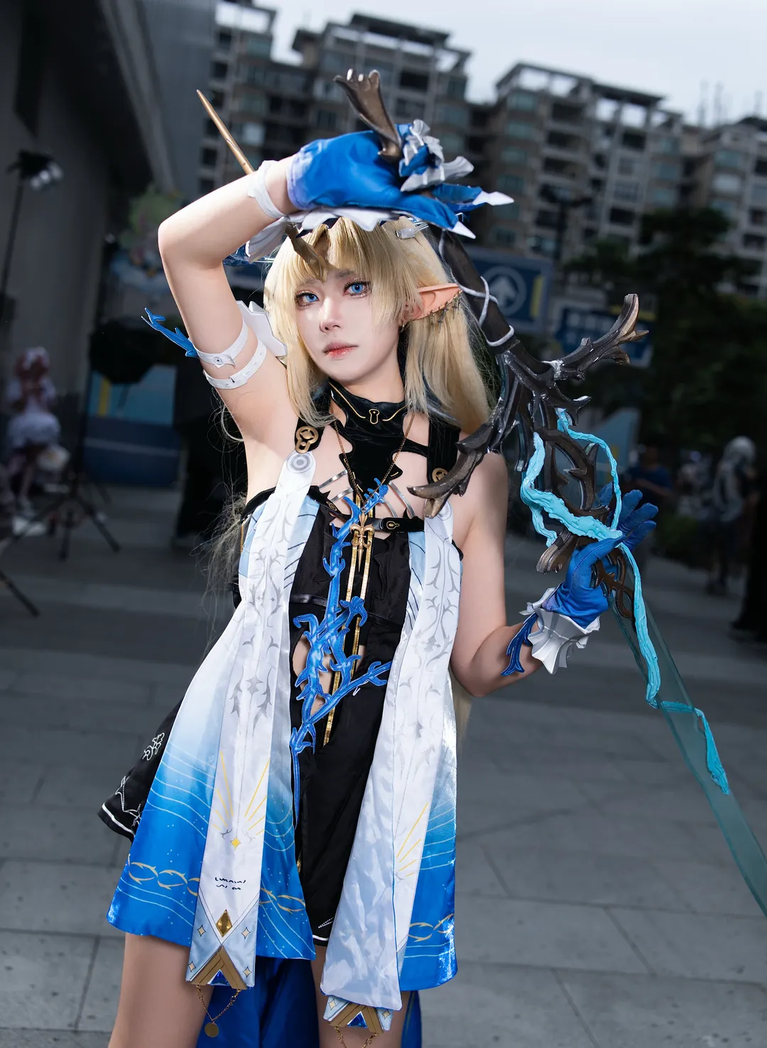 鸣潮, 萤火虫漫展, cosplay摄影, 二次元穿搭, 卡提希娅芙露德莉斯cos - 第3张