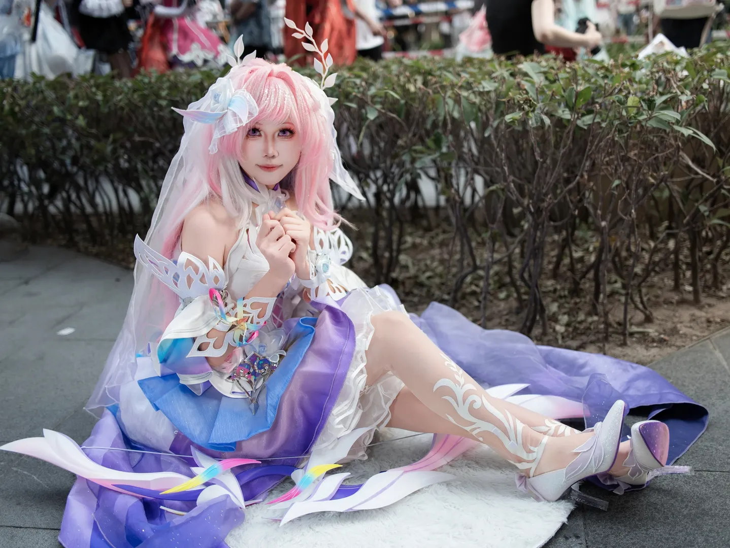 Cyrene Cosplay, Honkai: Star Rail, Firefly ACG Expo, Cosplay photography, 2D anime girl