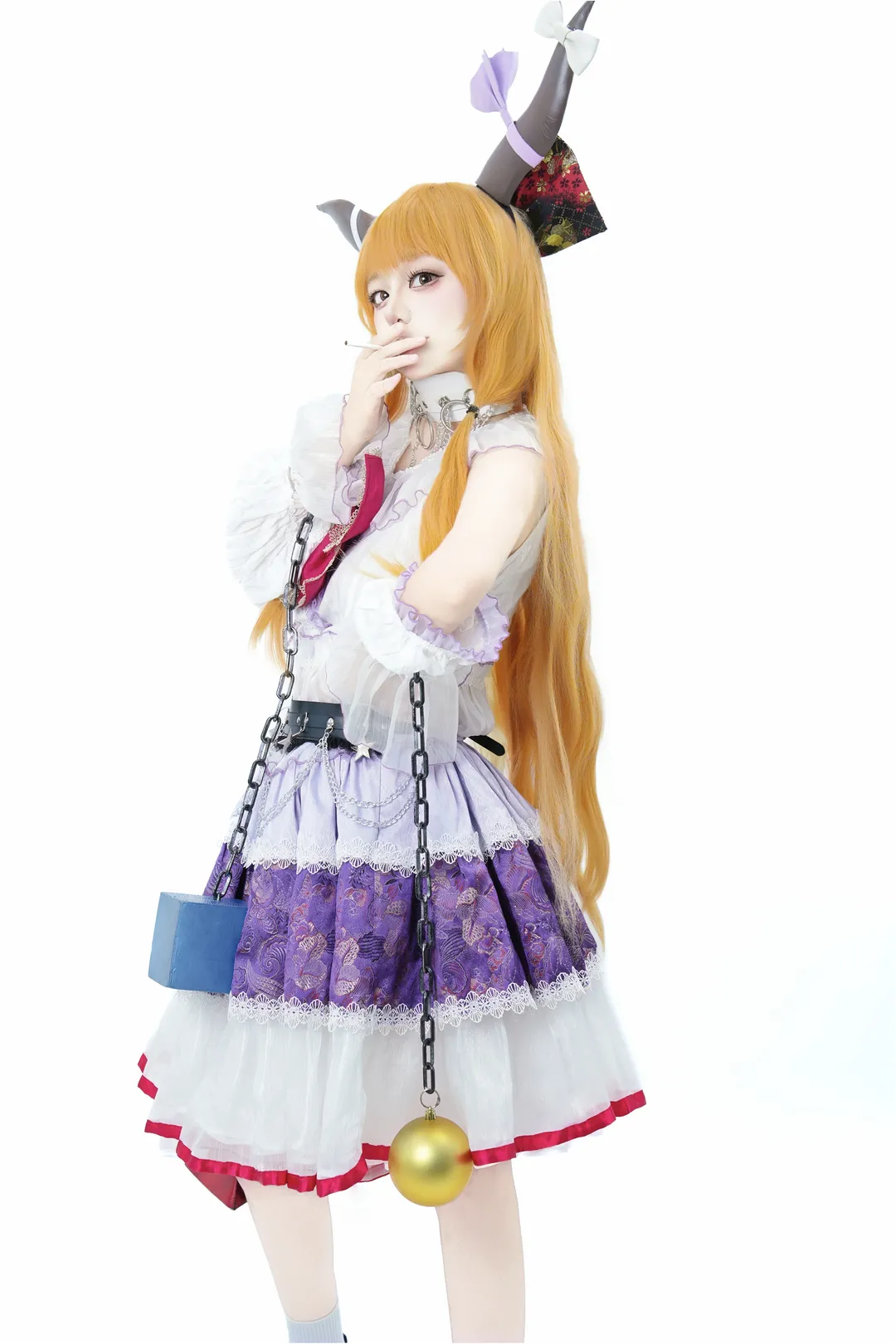 cosplay, 东方Project, 摄影, 白丝, 伊吹萃香cos - 第11张