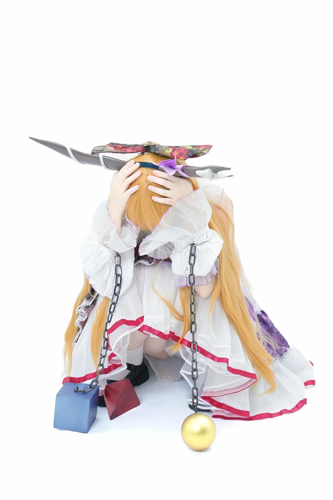cosplay, 东方Project, 摄影, 白丝, 伊吹萃香cos - 第12张