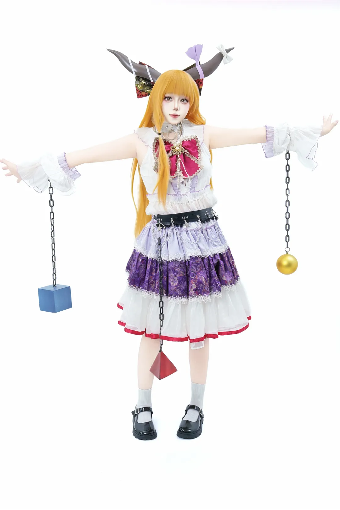 cosplay, 东方Project, 摄影, 白丝, 伊吹萃香cos - 第5张