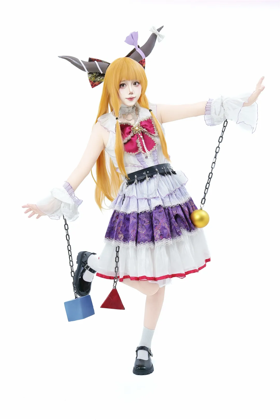 cosplay, 东方Project, 摄影, 白丝, 伊吹萃香cos - 第7张