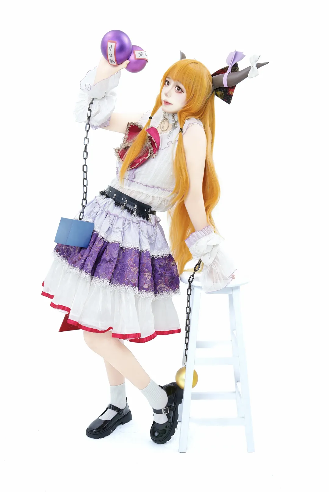 cosplay, 东方Project, 摄影, 白丝, 伊吹萃香cos - 第8张