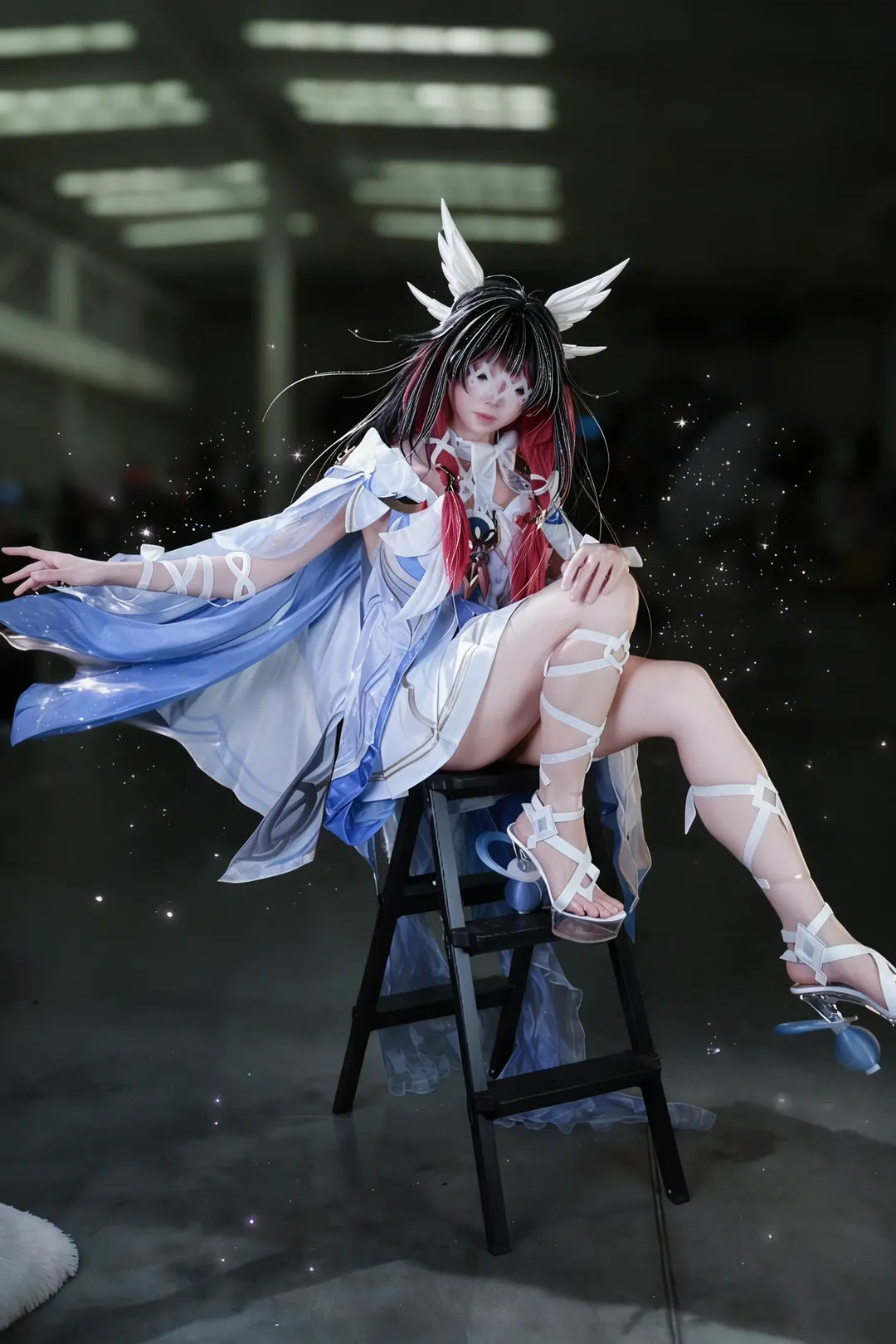二次元, 哥伦比娅cos, 漫展场照, 月之少女, 白羽仙气 - 第2张