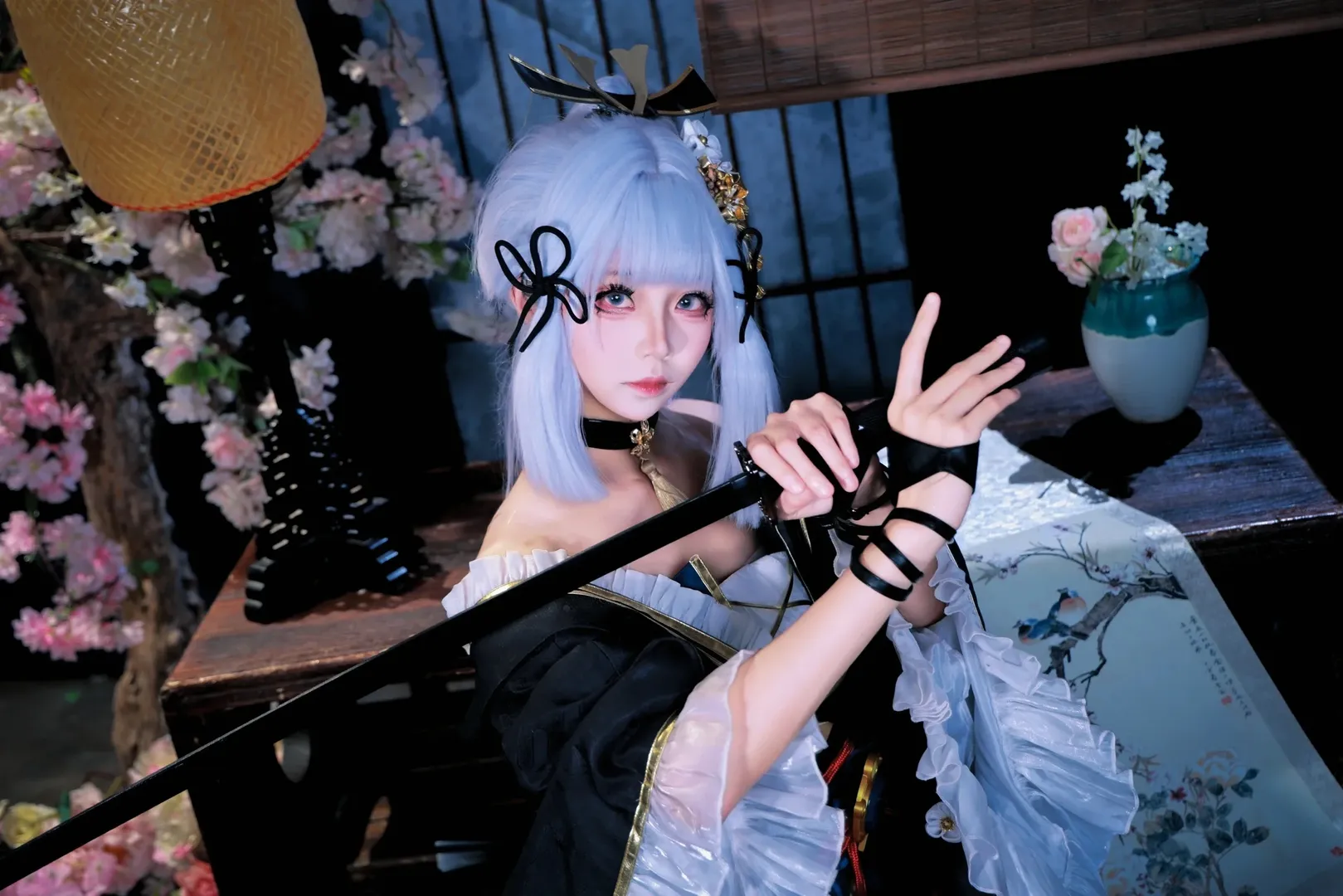 二次元, コスプレ, 神里綾華 コスプレ, 極道の娘, 刀 - 9枚目