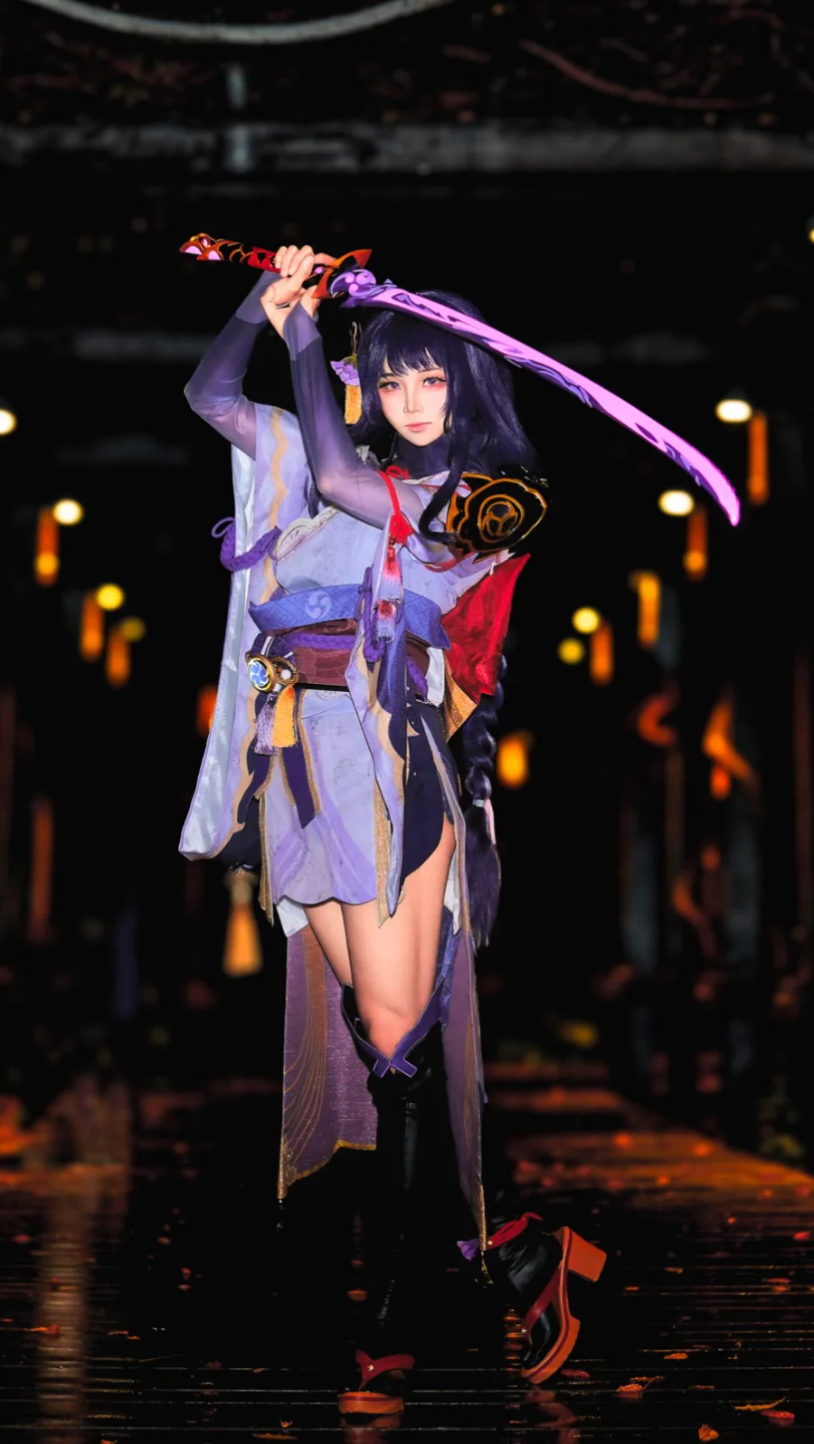 二次元, 原神, cosplay, 稻妻, 雷电将军cos - 第3张