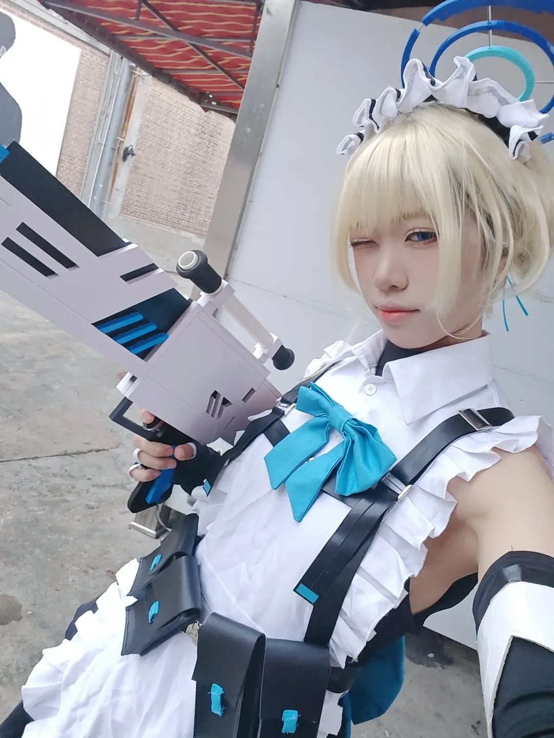 ブルーアーカイブ, コスプレ撮影, 二次元日常, 飛鳥馬トキ コスプレ, タクティカルメイド
