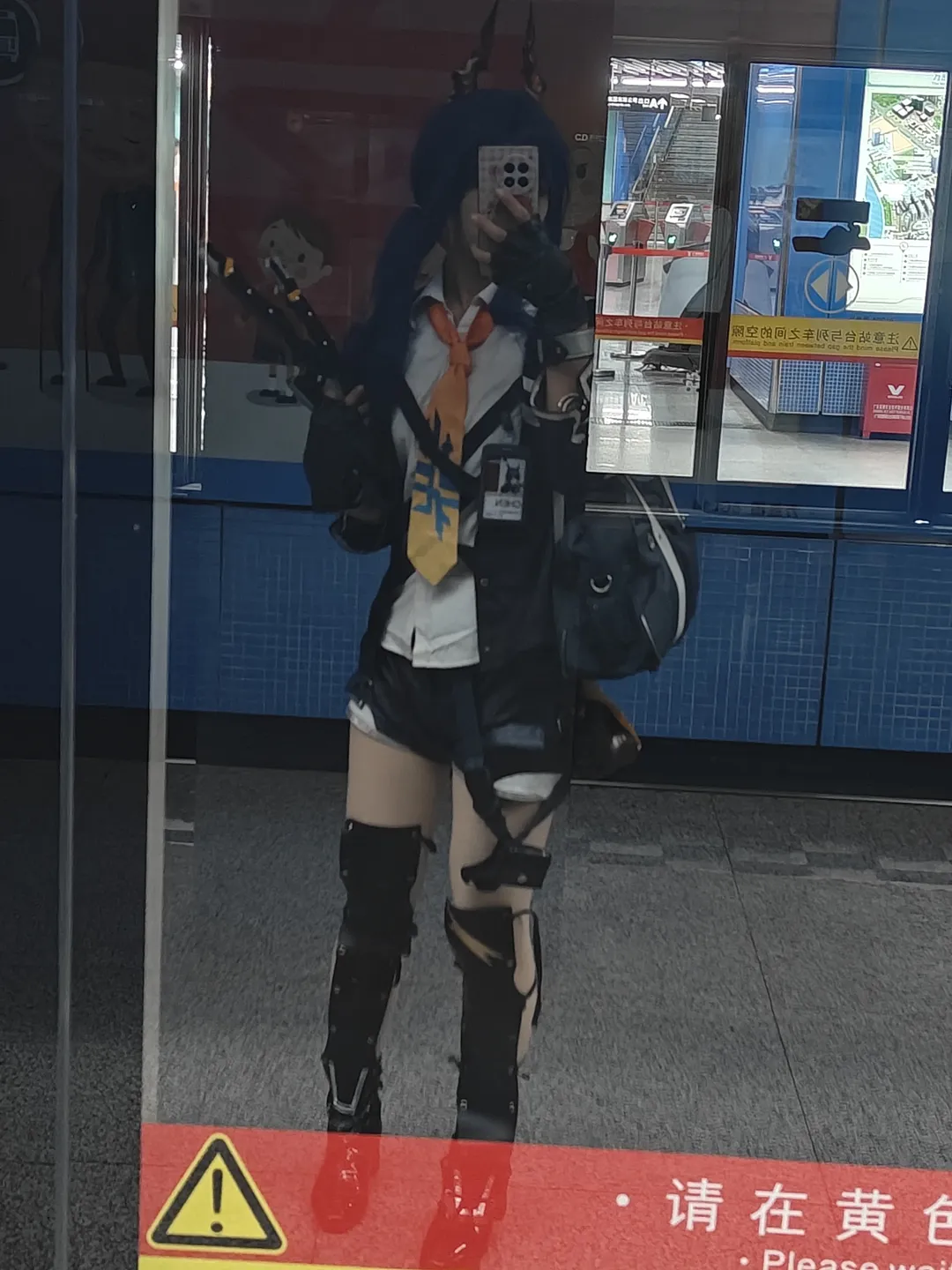 Cosplay, 萤火虫漫展, 明日方舟, 战术风, 陈晖洁cos - 第2张