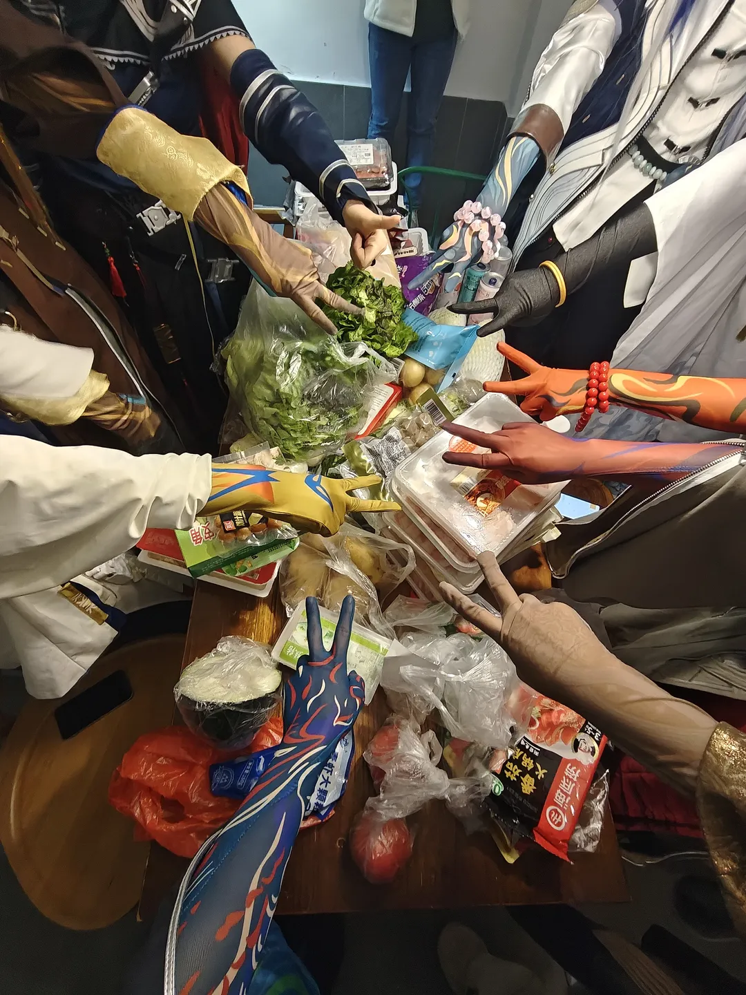 明日方舟, cosplay日常, 夕cos, 岁家团建, 幕后聚餐 - 第1张