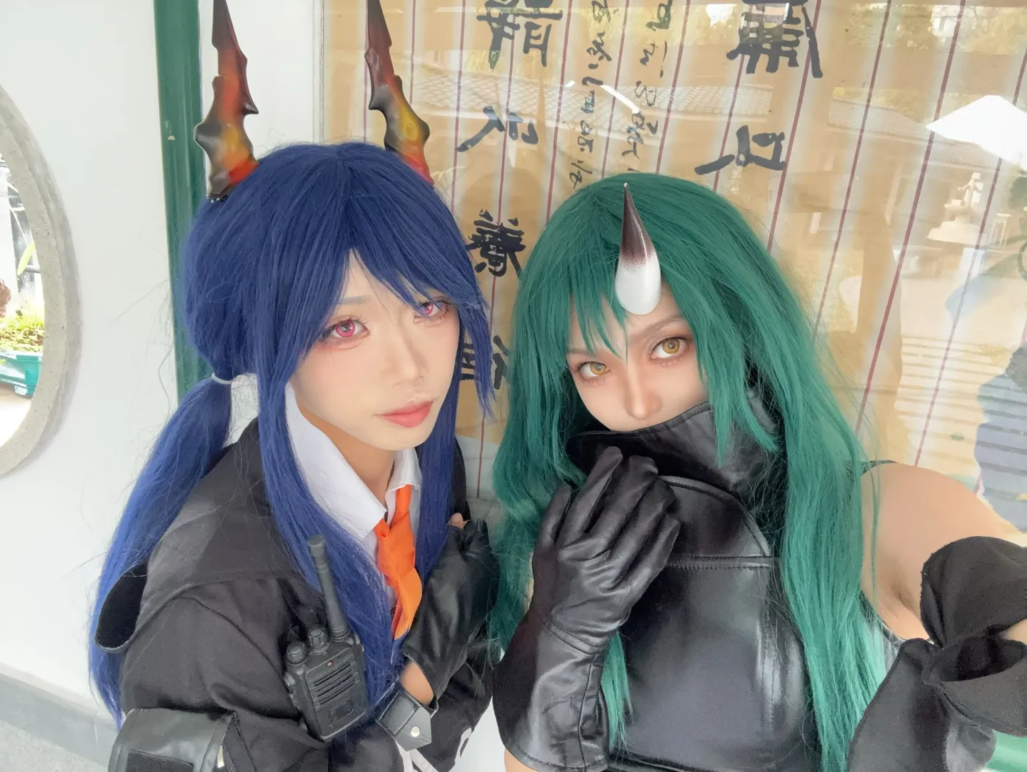明日方舟, 拍立得摄影, 陈晖洁cos, 星熊cos, 公园街拍