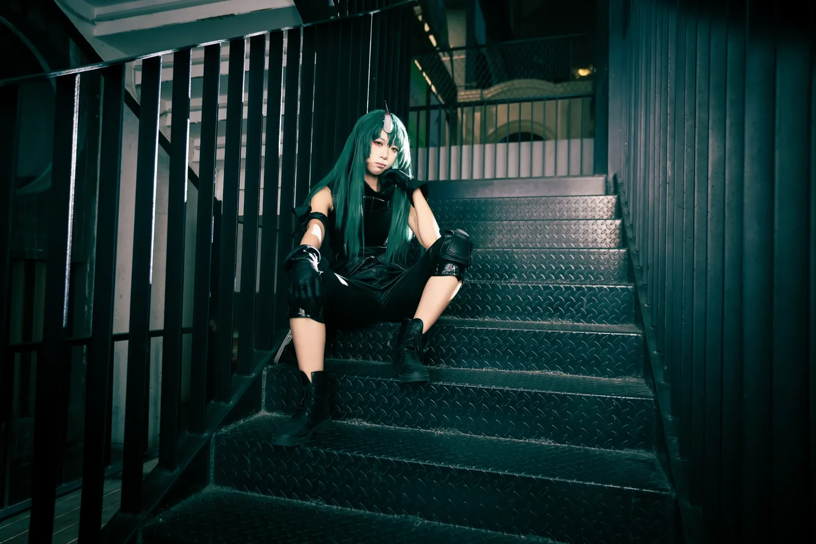 明日方舟, cosplay穿搭, 戰術風cosplay, 龍門近衛局, 星熊cos