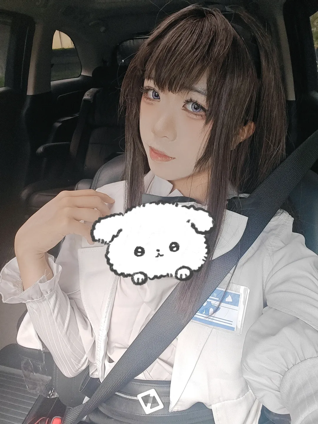 明日方舟, cosplay日常, 二次元穿搭, 普瑞赛斯cos, 丝袜穿搭 - 第1张