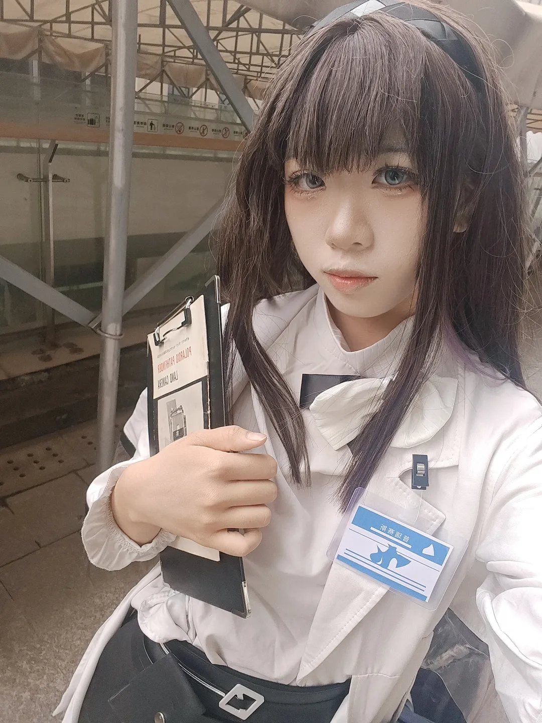 明日方舟, cosplay日常, 二次元穿搭, 普瑞赛斯cos, 丝袜穿搭 - 第4张