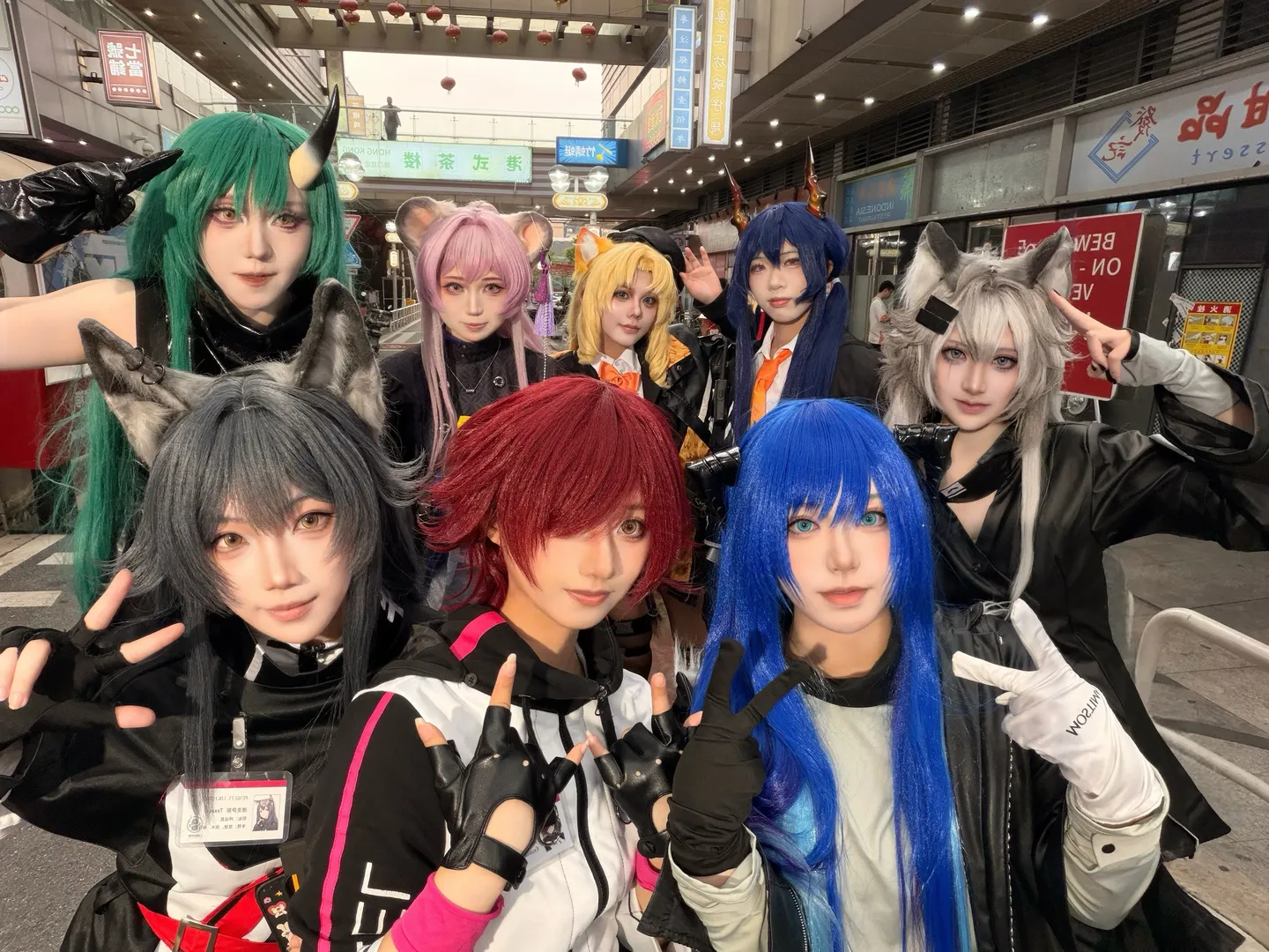 明日方舟, cosplay日常, 德克萨斯cos, 兽耳cos, 龙门团建 - 第2张