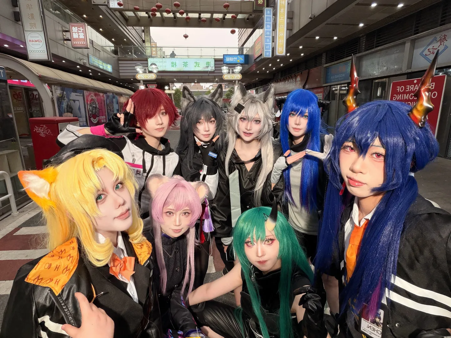 明日方舟, cosplay日常, 德克薩斯cos, 獸耳cos, 龍門團建