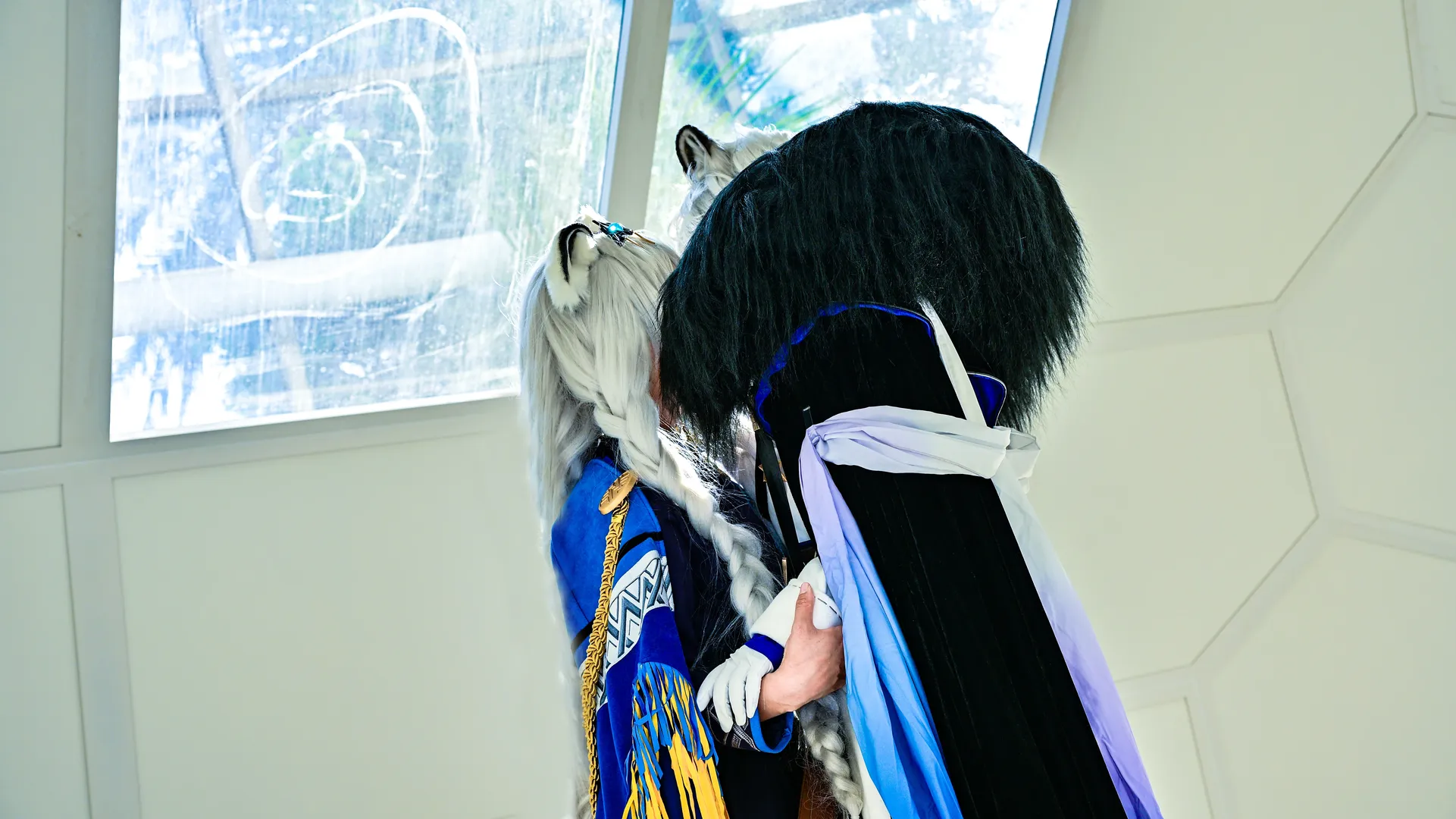 初雪 コスプレ, アークナイツ, ストッキング コスプレ, シルバーアッシュ コスプレ, 風雪の誓い - 3枚目