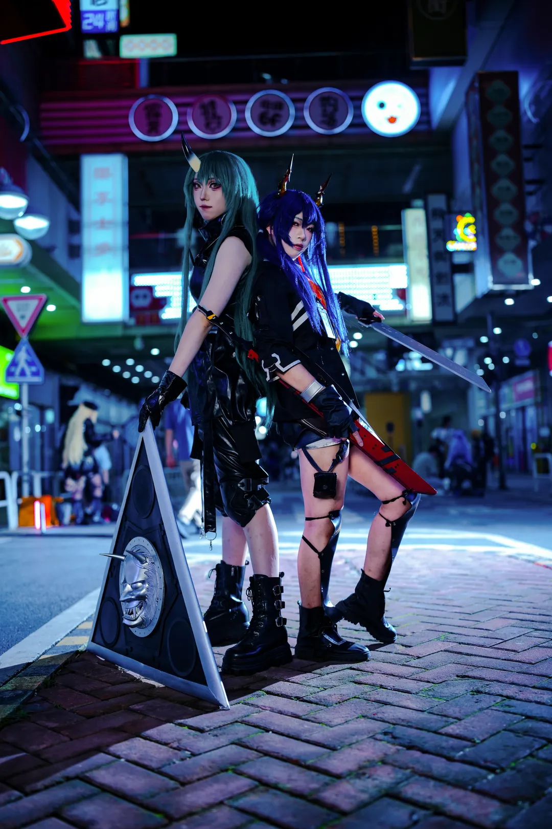明日方舟, 陈cos, 双人cosplay, 龙门近卫局, 星熊cos - 第3张