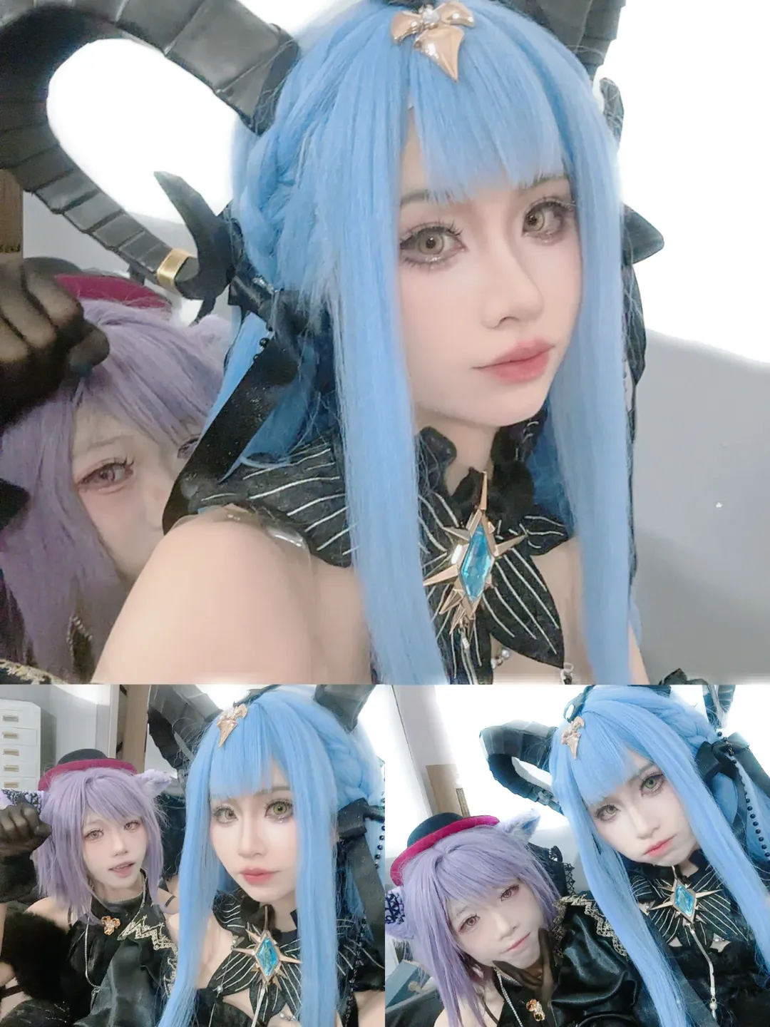 丰川祥子cos, 明日方舟, 若叶睦cos, 黑丝cosplay, 喵梦cos - 第7张