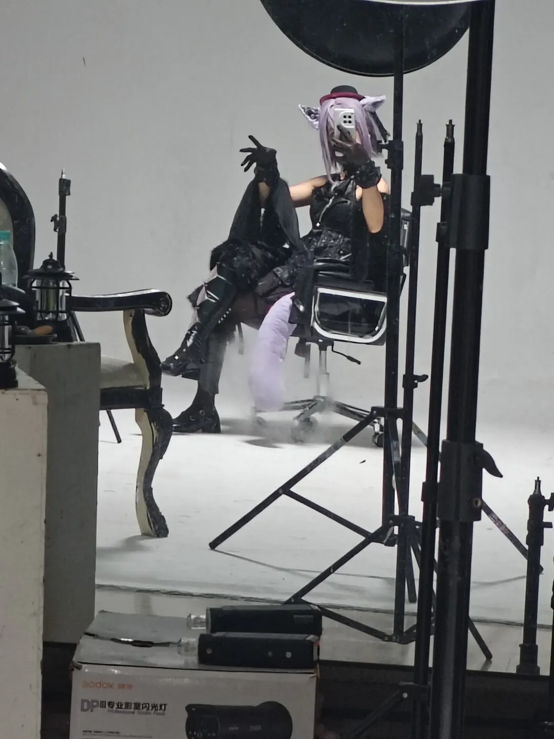 丰川祥子cos, 明日方舟, 若叶睦cos, 黑丝cosplay, 喵梦cos