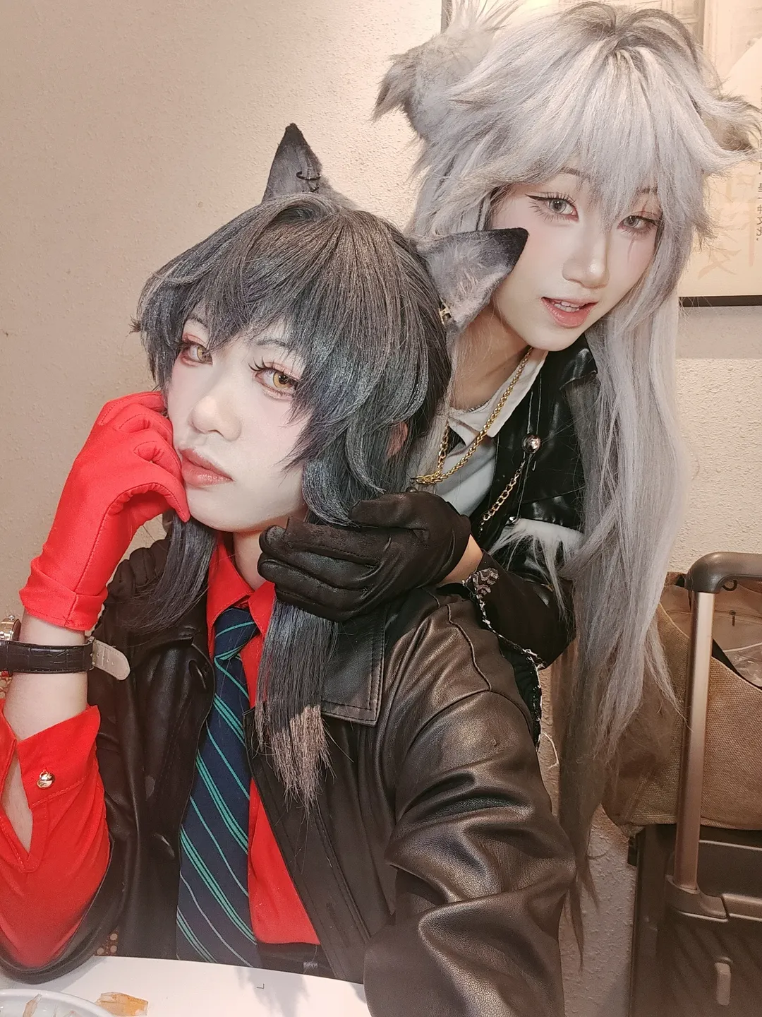 コスプレ, アークナイツ, ラップランドコスプレ, テキサス コスプレ, 二匹の狼 - 2枚目