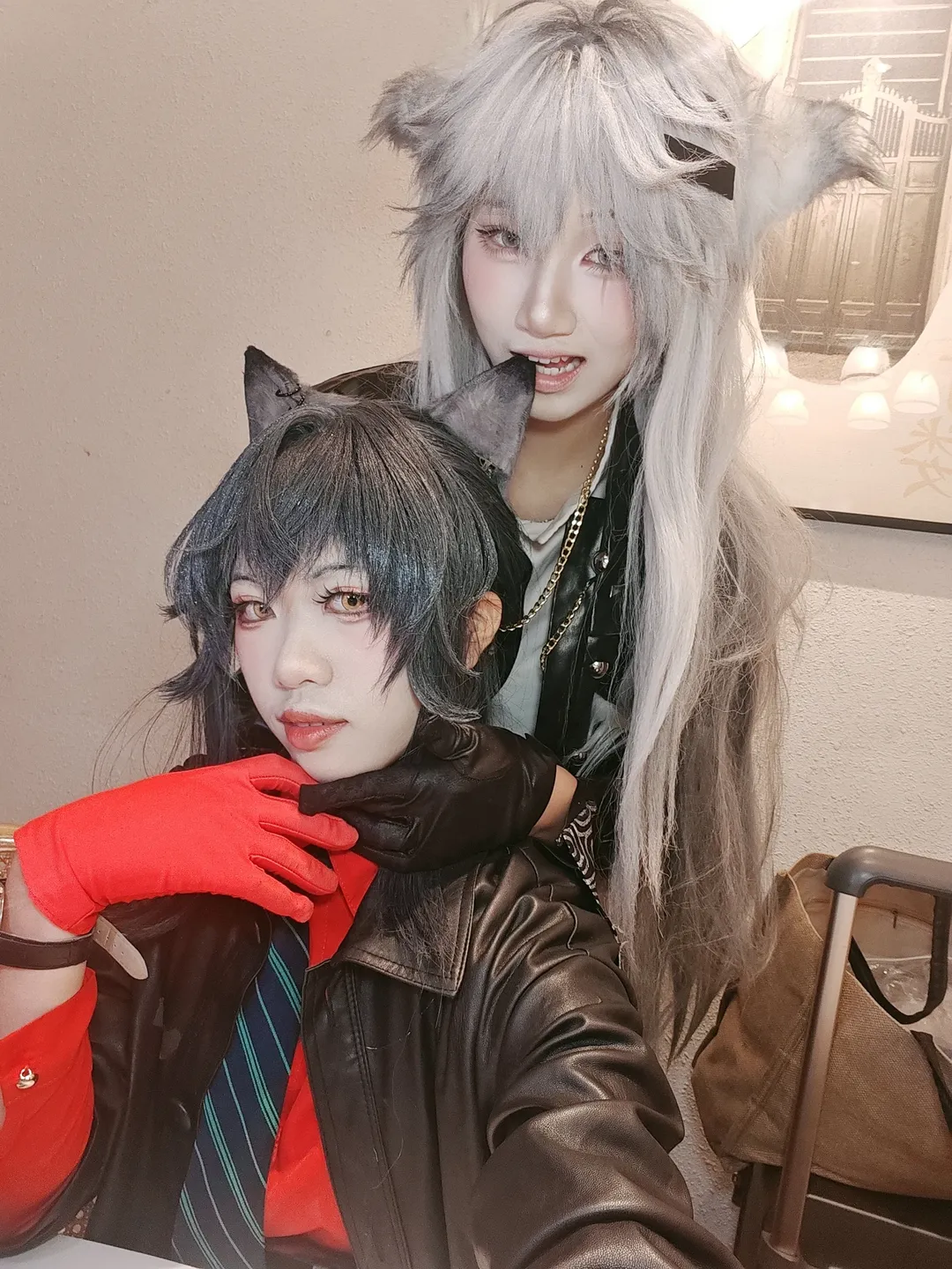 コスプレ, アークナイツ, ラップランドコスプレ, テキサス コスプレ, 二匹の狼 - 3枚目