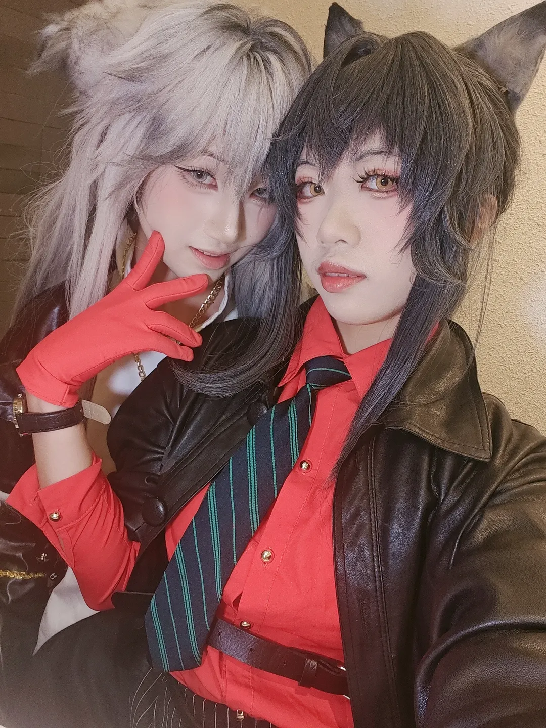 コスプレ, アークナイツ, ラップランドコスプレ, テキサス コスプレ, 二匹の狼 - 9枚目